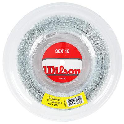 Wilson SGX Silver 16 (1.30) Tennis Strings 200m Reel