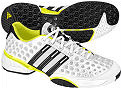Adidas Mens ClimaCool CC Feather III 10th Anniversary Edition Tennis Shoes White/Lime