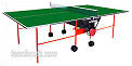 Butterfly Indoor Home Rollaway Table Tennis Table SET - Green