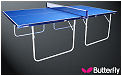 Butterfly Compact Indoor Table Tennis Table SET - Blue