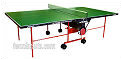 Butterfly Outdoor Home Rollaway Table Tennis Table SET - Green