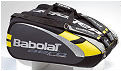 Babolat Aeropro 12 Racket Bag Black/Yellow 08