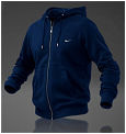 Nike Mens FZ Hoody Navy (rrp �34.99)