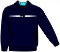 Nike Mens Essentials Stripe Swoosh Hoody Navy (rrp �34.99)