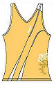 Babolat Girs' Performance Tank Gold