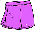 Nike Womens Power Skirt Pink (rrp �24.99)