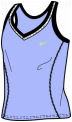 Nike Girls Tennis Tank 04/08 Lilac/Dark Navy