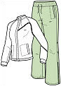 Nike Womens Team Club Warm-Up Tracksuit 09- White/Aqua Green