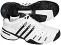 Adidas Mens Barricade V Tennis Shoes AO09 White/Black