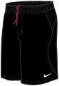 Nike Mens Dri-Fit Airflow Shorts Black/White