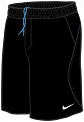 Nike Mens Dri-Fit Airflow Shorts Navy/White