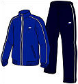 Nike Boys Woven Warm-Up Tracksuits- Blue/Navy