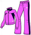 Nike Girls Woven Warm Up Tracksuit Pink