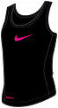 Nike Girls' Sport Sleeveless Top Black