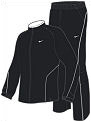 Nike Mens Dri-Fit Woven Warm-Up- Black/White