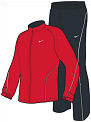 Nike Mens Dri-Fit Woven Warm-Up Red/Charcoal 09