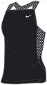 Nike Girls Tennis Tank Black/White