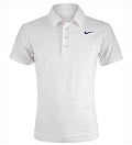 Nike Mens Federer Shortsleeve Polo White 09 (rrp �35)