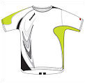 Babolat Boys Performance T-Shirt- White/Green