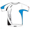 Babolat Boys Performance T-Shirt- White/Blue
