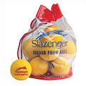 Slazenger Indoor foam balls (1 doz @ �18/doz)