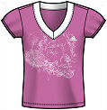 Adidas Women's Comp Graphic Capsleeve Pink