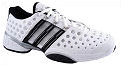 Adidas Mens CC ClimaCool Feather 08 Tennis Shoes White/Black
