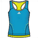 Adidas Girls Comp Top 01/08 Cyan