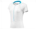 Adidas Womens Edge Capsleeve 01/08 White/Cyan