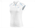 Adidas Womens Response Court Capsleeve- White/Blue