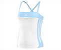 Adidas Womens Response Court Tank- White/Blue