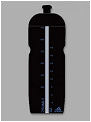 Adidas 750ml Sports Drinks Bottle 03/08 Black