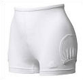 Adidas Womens Classic Slip Ball Pocket Shorts White (Under Skirt Shorts)