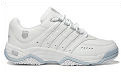 K-Swiss Womens Vibrant II Omni Tennis Shoes- White/Silver/Platinum (�40)