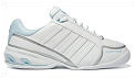 K-Swiss Womens Overhead Indoor Carpet Tennis Shoes- White/Blue (rrp �50)