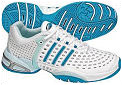 Adidas Womens CC Boom Edge Tennis 08 Shoes White/Cyan