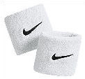 Nike Short Swoosh Wristbands- White
