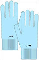 Nike Knitted Gloves Ice Blue