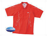 Yonex Mens Very Cool Polo Shirt 08 Red (rrp �40)