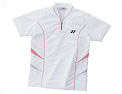 Yonex Women's Polo Shirt 08 White/Orange