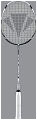 Carlton Fireblade Iso Elite Badminton Racket (rrp �150) + Free 10 Racket Thermo Bag