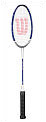 Wilson Hyper Titanium X6 Badminton Racket- Blue