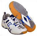 Ashaway Miami Badminton/Squash Shoes White/Blue