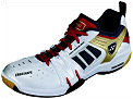 Yonex SHB 100MX LTD 08 Badminton Shoe White/Red/Gold (rrp �75)