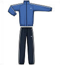 Adidas Boys ESS 3 Stripes Tracksuit 09-  Pool Blue/Navy