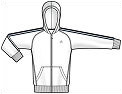 Adidas Essential FZ Hoody- White