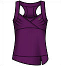 Adidas Girls Ad Tank Top 09- Violet