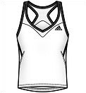 [Pre-Order] Adidas Girls Comp Tank Top AO09- White