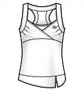 Adidas Womens Ad Tank 0109- White