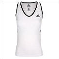 Adidas Womens Comp Tank Top- White/Black